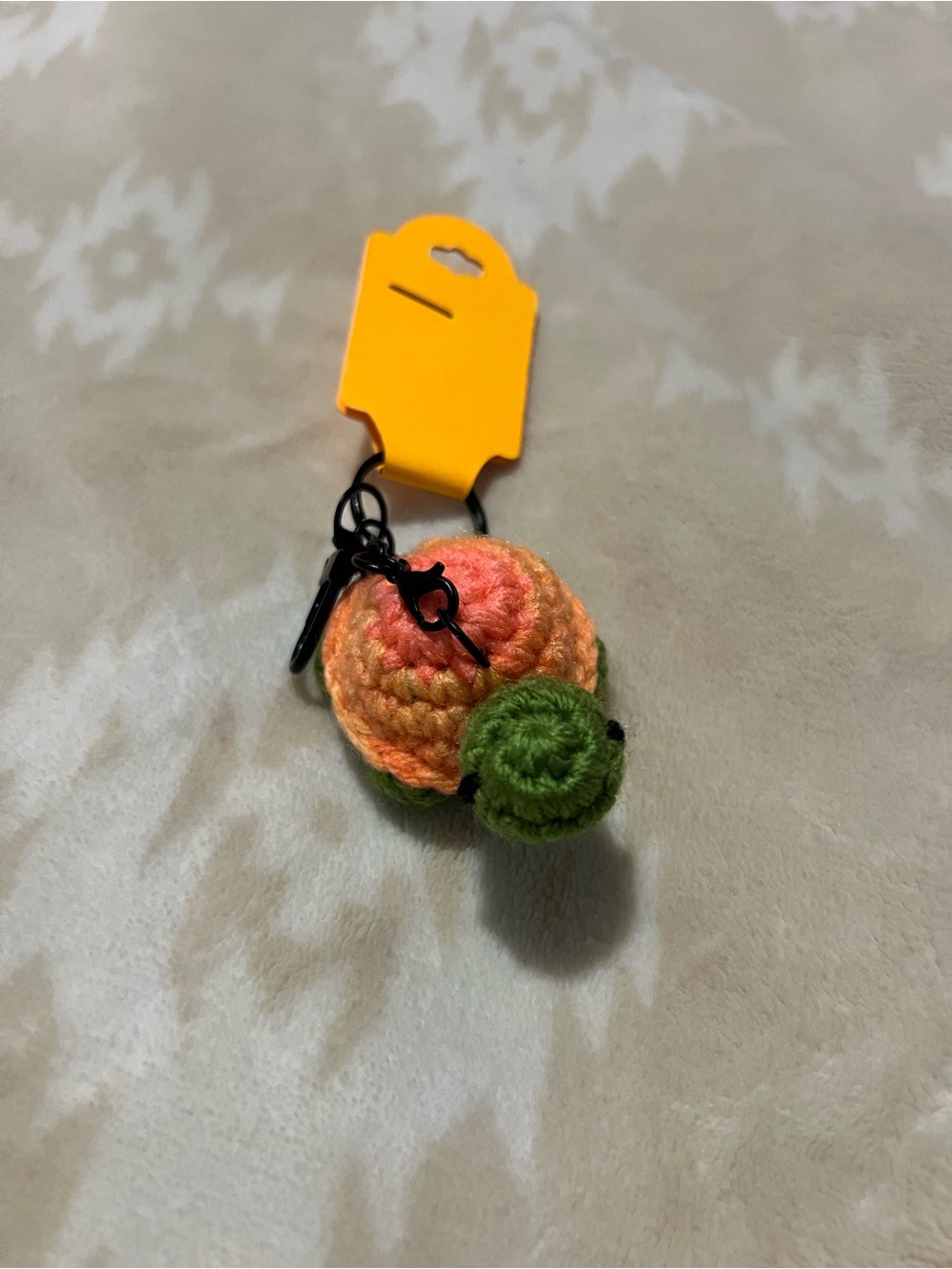 Crocheted Turtle Keychain 🐢 - Picture 4 of 6